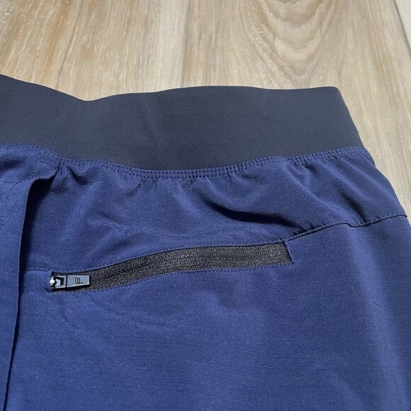 Fabletics Navy Lined Athletic Shorts Inseam 7” - Men L (?) - Picture 13 of 16